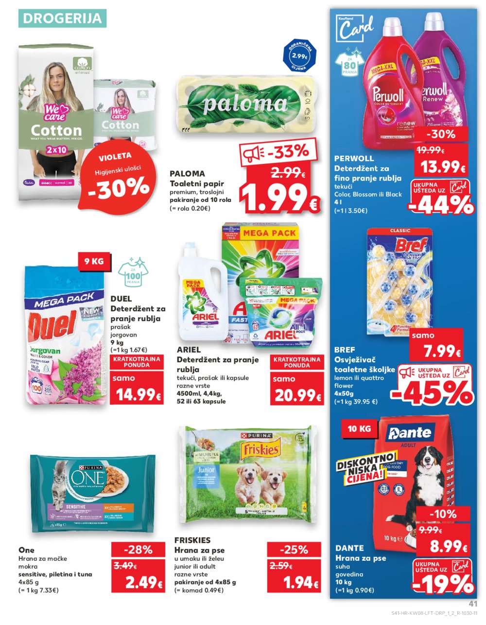 Kaufland katalog Akcija 19.02.-25.02.2025. Odabrane poslovnice