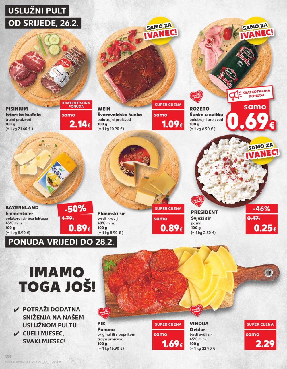 Kaufland katalog Akcija 26.02.-04.03.2025. Ivanec