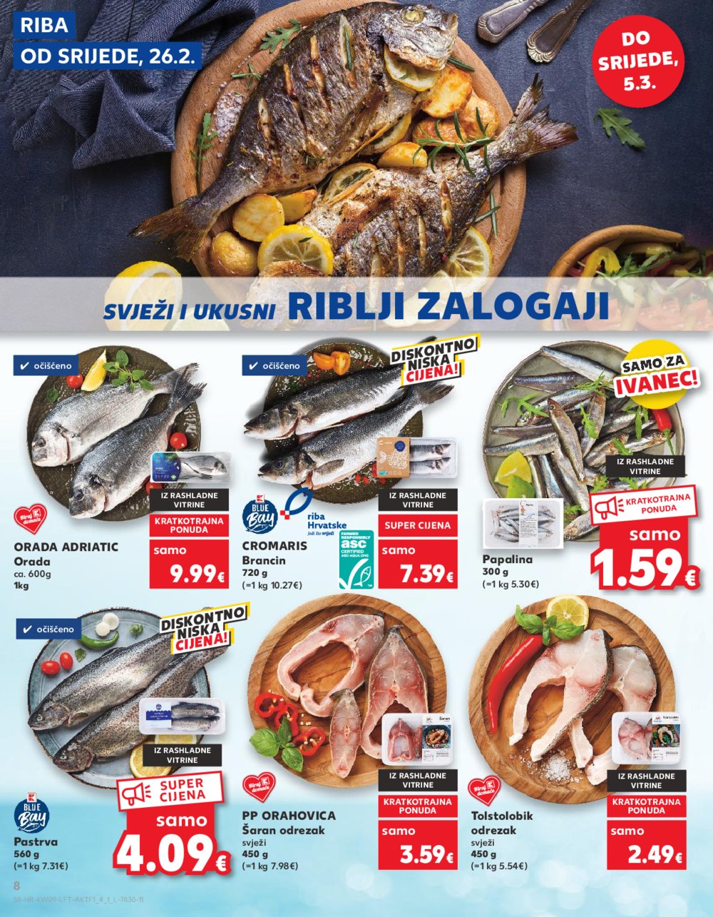 Kaufland katalog Akcija 26.02.-04.03.2025. Ivanec