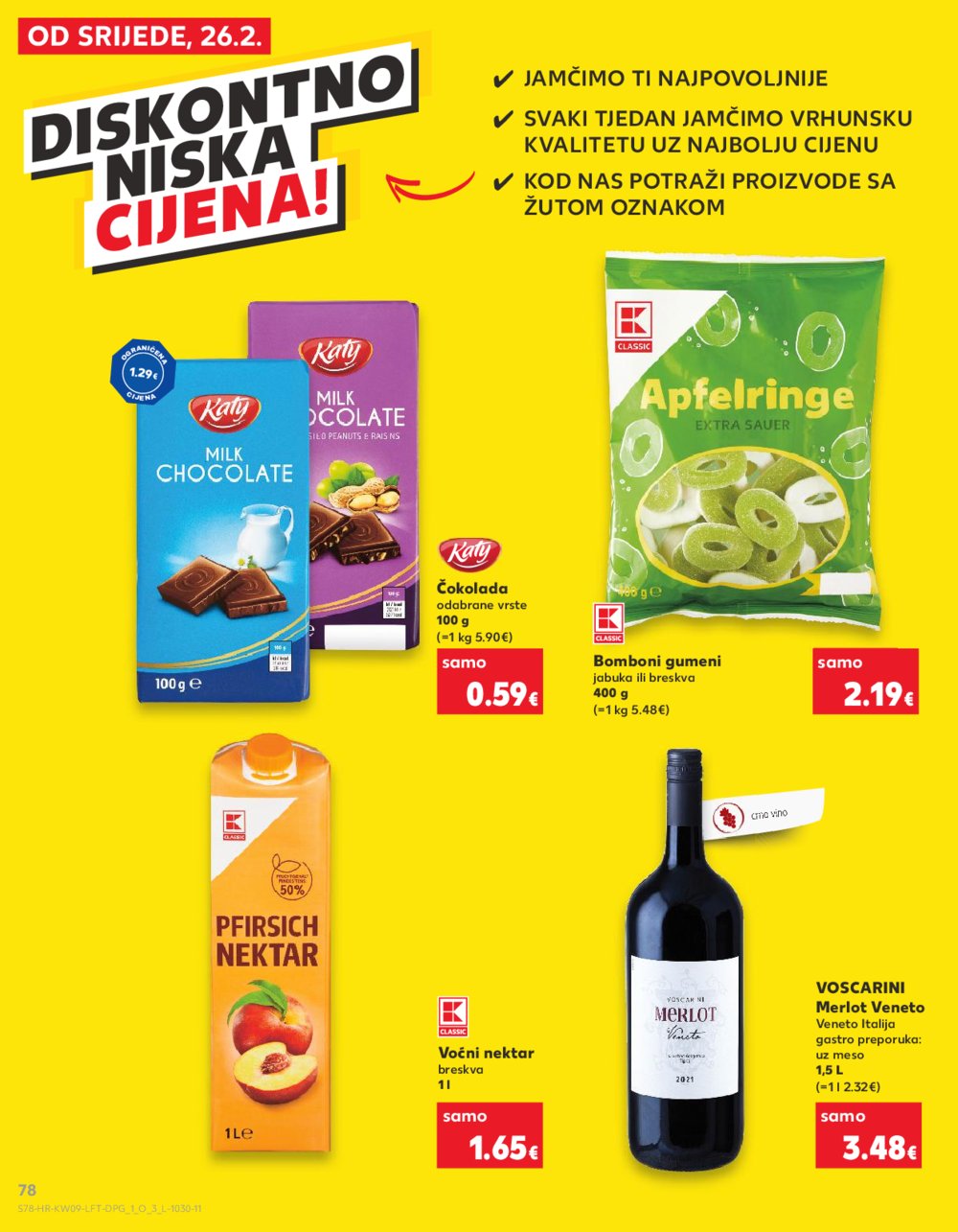 Kaufland katalog Akcija 26.02.-04.03.2025. Ivanec