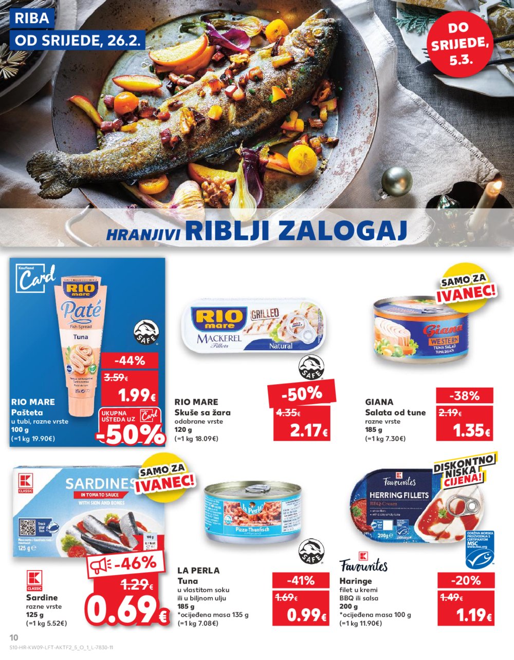 Kaufland katalog Akcija 26.02.-04.03.2025. Ivanec