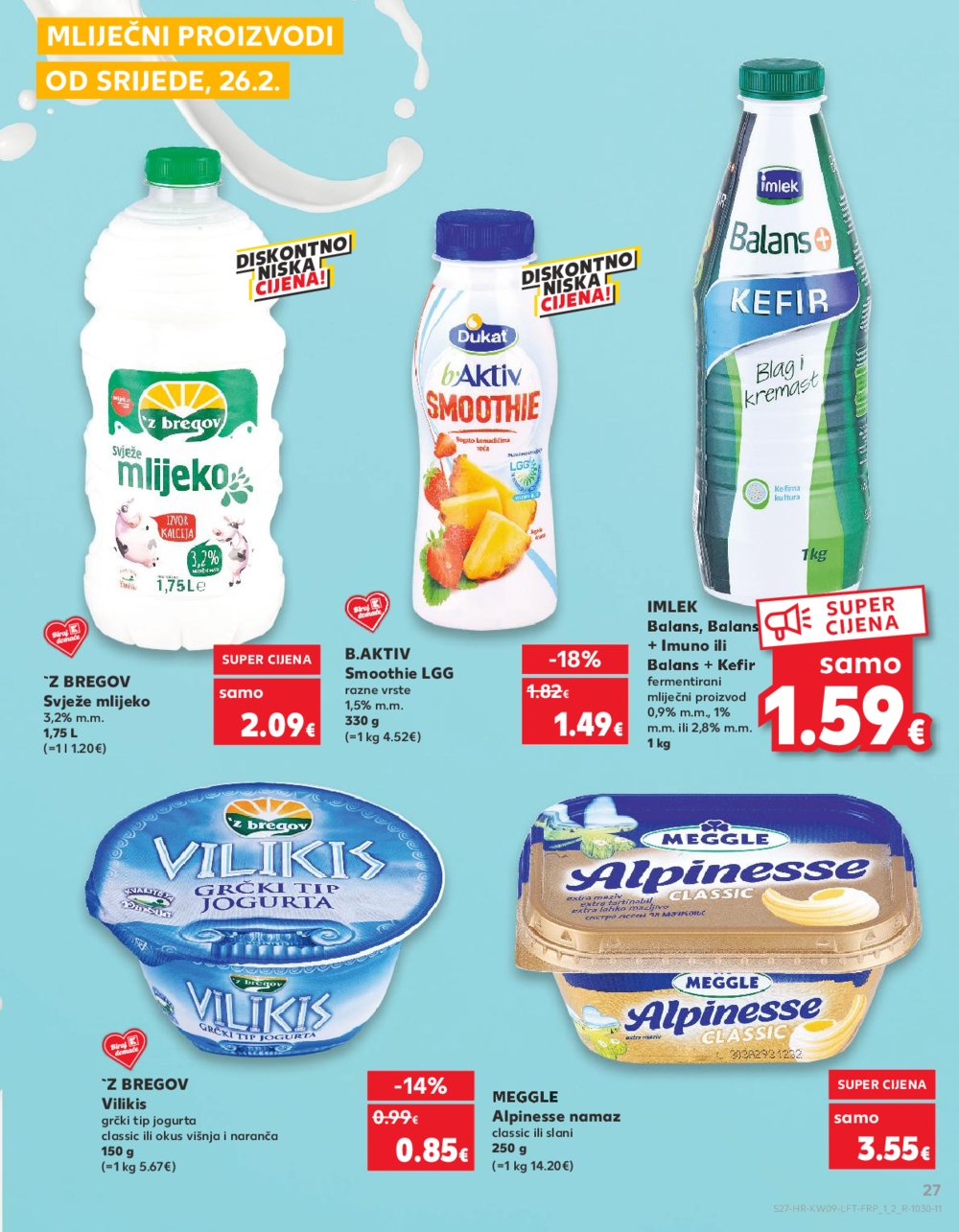 Kaufland katalog Akcija 26.02.-04.03.2025. Odabrane poslovnice