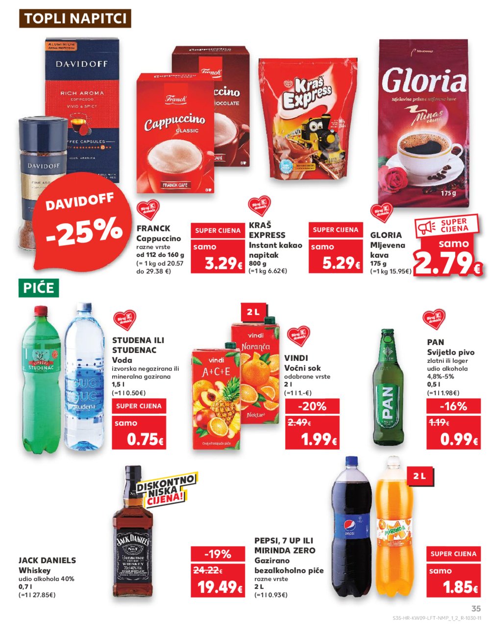 Kaufland katalog Akcija 26.02.-04.03.2025. Odabrane poslovnice