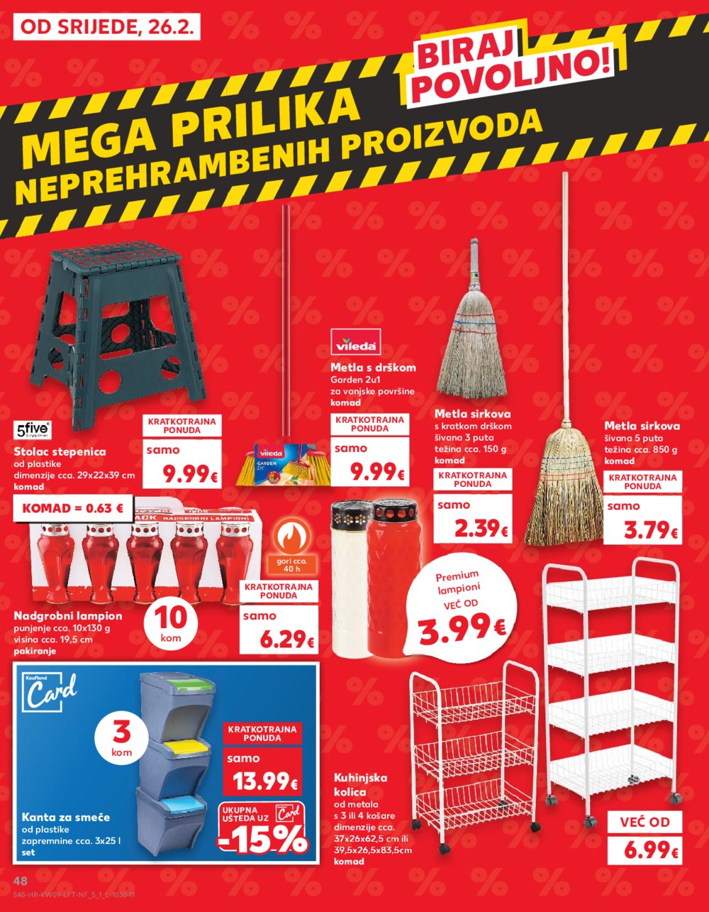 Kaufland katalog Akcija 26.02.-04.03.2025. Odabrane poslovnice