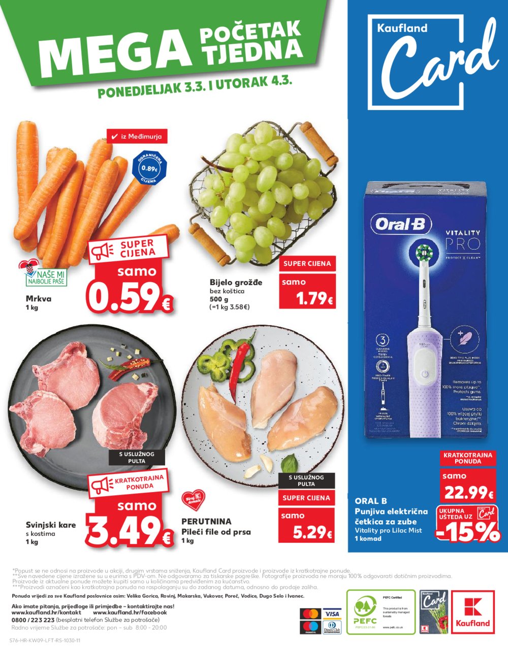 Kaufland katalog Akcija 26.02.-04.03.2025. Odabrane poslovnice