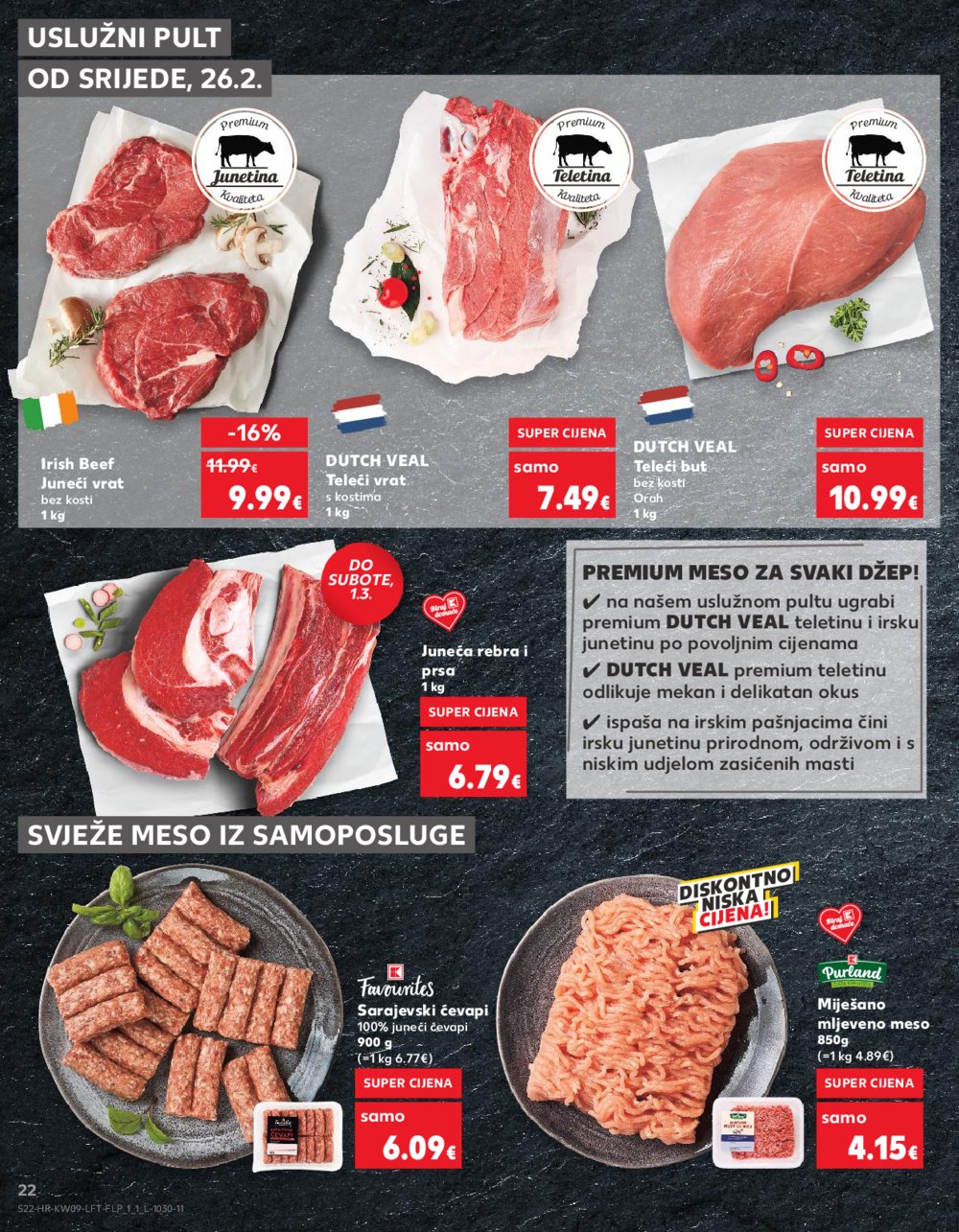 Kaufland katalog Akcija 26.02.-04.03.2025. VG, Ro, Ma, Vu, Po, Vod, DS