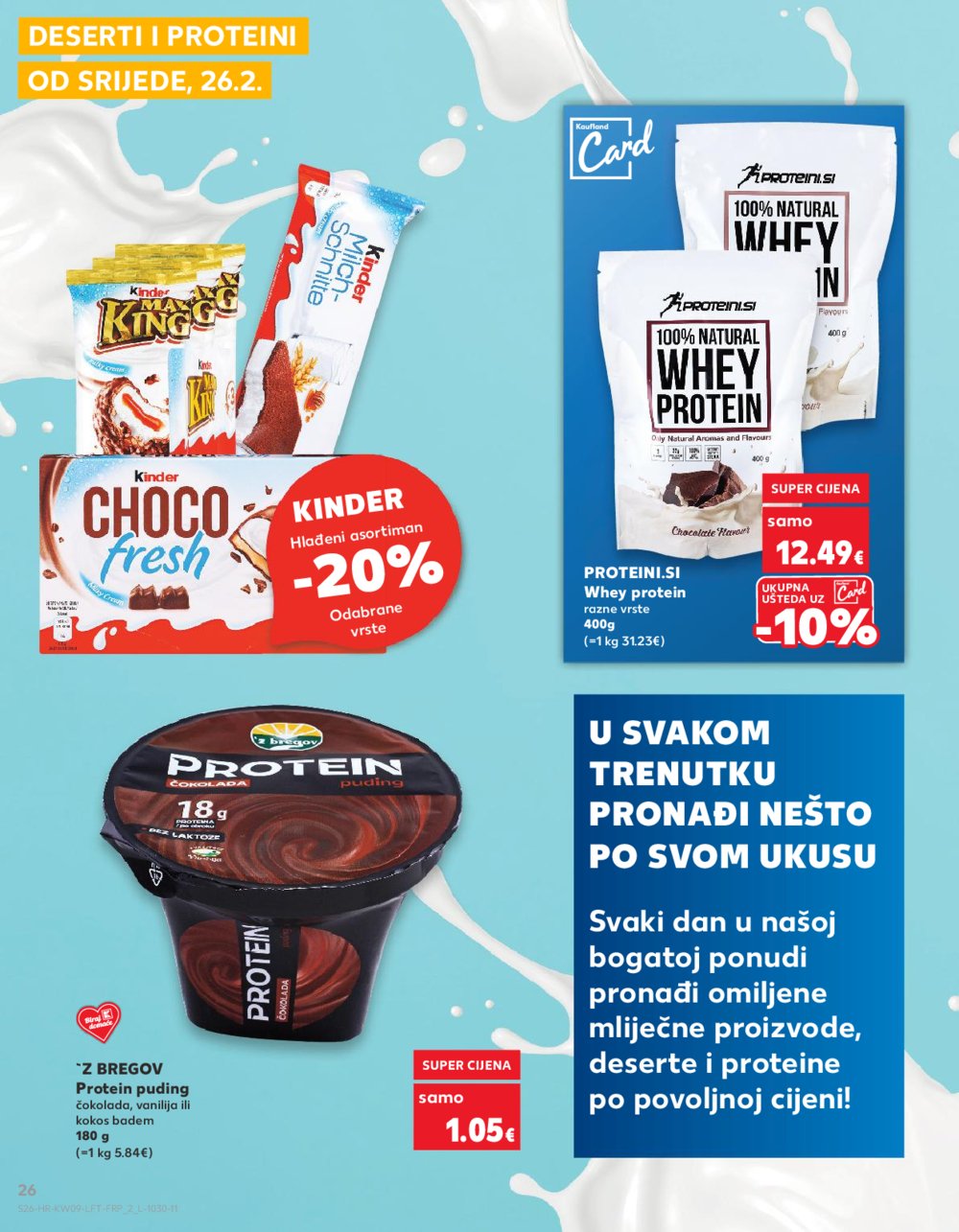 Kaufland katalog Akcija 26.02.-04.03.2025. VG, Ro, Ma, Vu, Po, Vod, DS