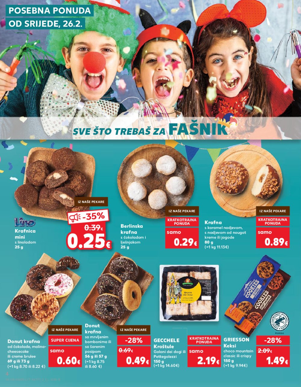 Kaufland katalog Akcija 26.02.-04.03.2025. VG, Ro, Ma, Vu, Po, Vod, DS