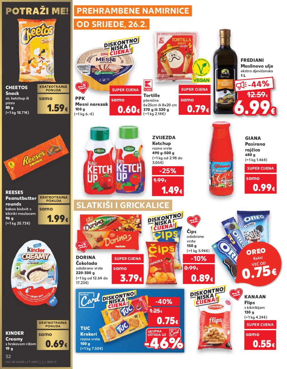 Kaufland katalog Akcija 26.02.-04.03.2025. VG, Ro, Ma, Vu, Po, Vod, DS