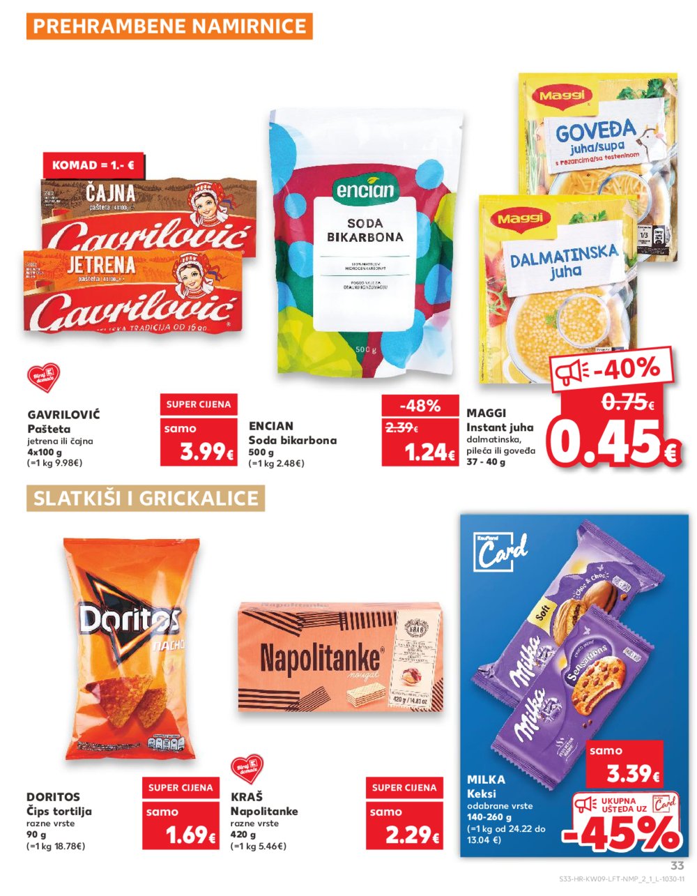 Kaufland katalog Akcija 26.02.-04.03.2025. VG, Ro, Ma, Vu, Po, Vod, DS