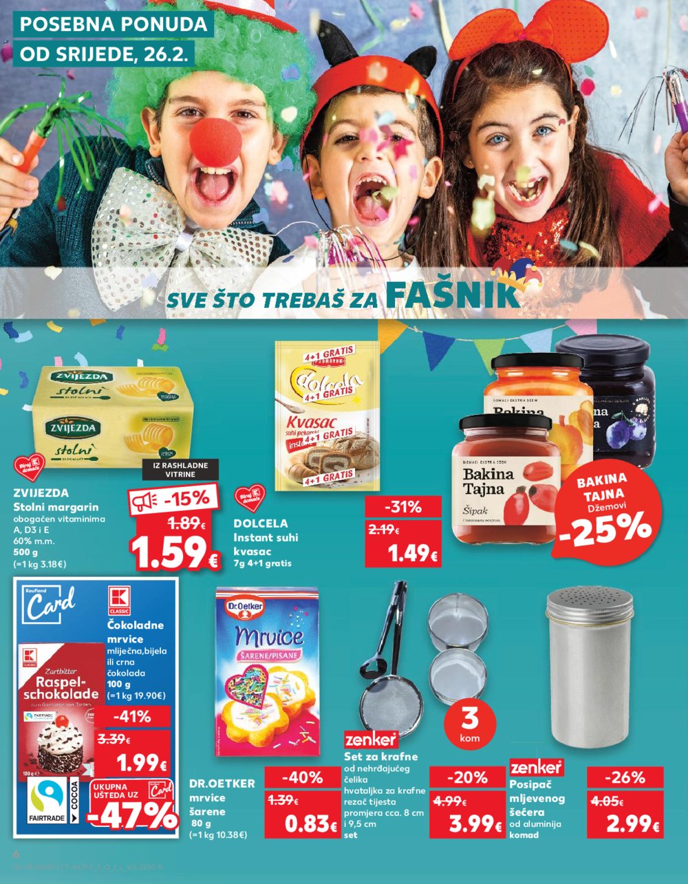 Kaufland katalog Akcija 26.02.-04.03.2025. VG, Ro, Ma, Vu, Po, Vod, DS