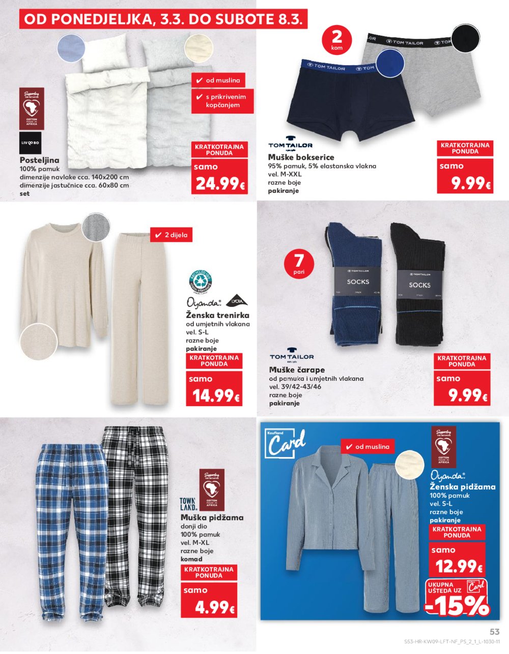 Kaufland katalog Akcija 26.02.-04.03.2025. VG, Ro, Ma, Vu, Po, Vod, DS