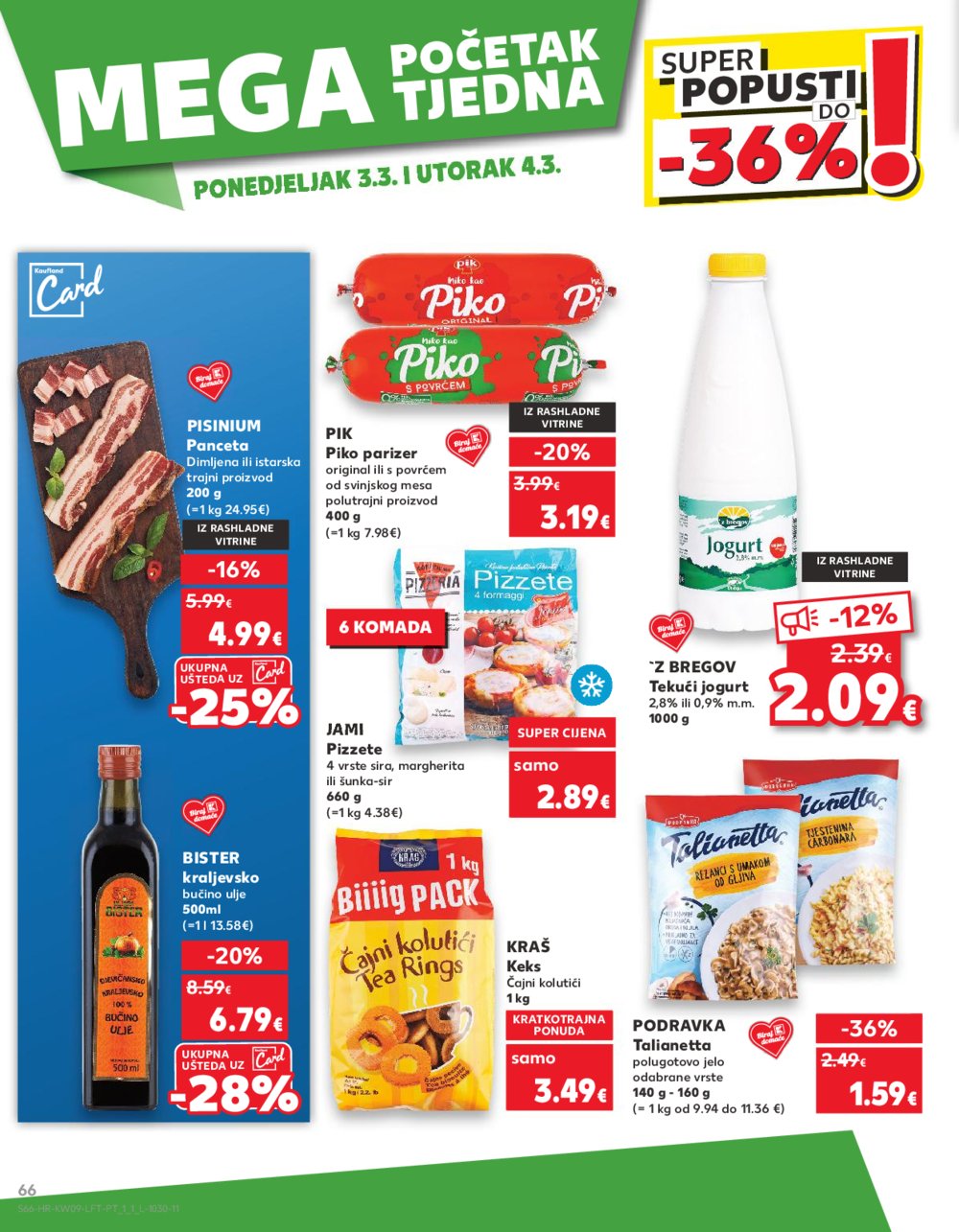 Kaufland katalog Akcija 26.02.-04.03.2025. VG, Ro, Ma, Vu, Po, Vod, DS