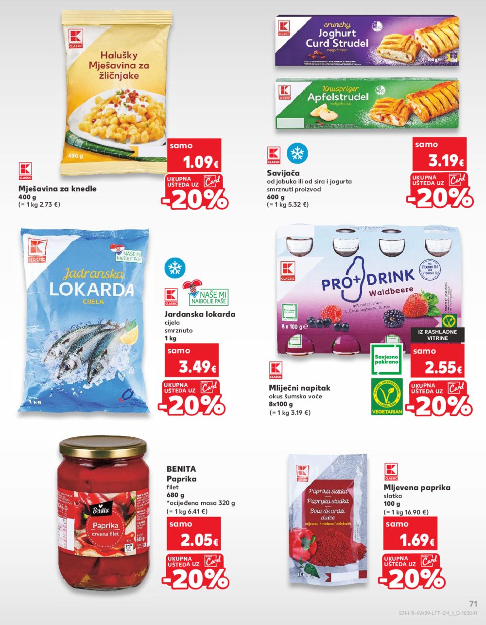 Kaufland katalog Akcija 26.02.-04.03.2025. VG, Ro, Ma, Vu, Po, Vod, DS