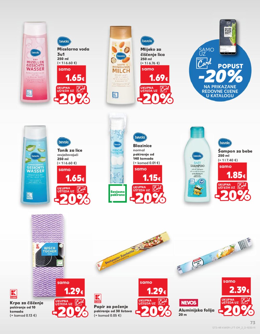 Kaufland katalog Akcija 26.02.-04.03.2025. VG, Ro, Ma, Vu, Po, Vod, DS