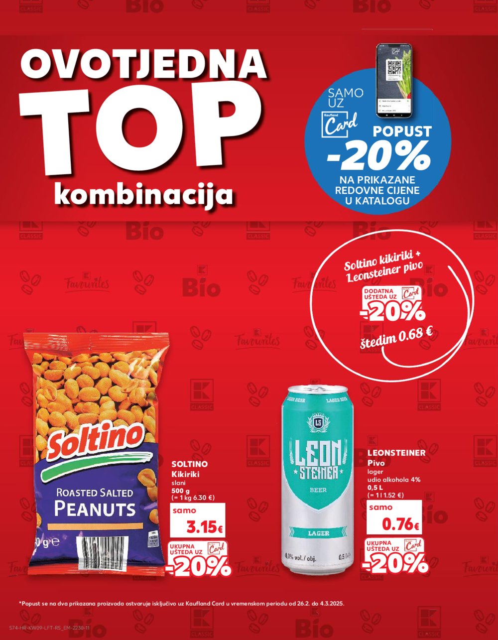 Kaufland katalog Akcija 26.02.-04.03.2025. VG, Ro, Ma, Vu, Po, Vod, DS