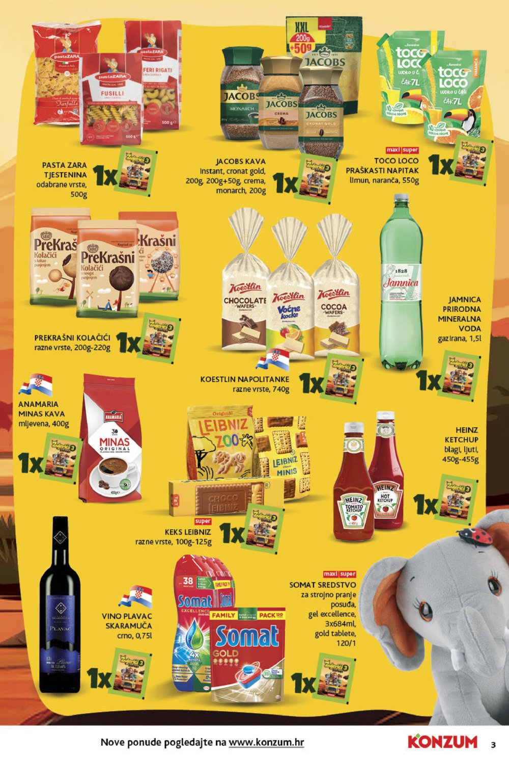 Konzum katalog Akcija 27.02.-05.03.2025.