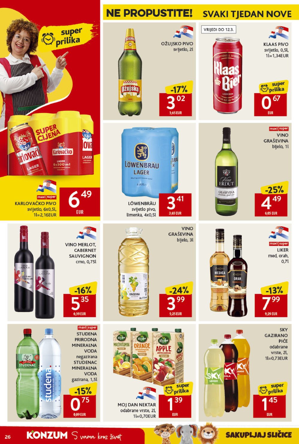 Konzum katalog Akcija 27.02.-05.03.2025.