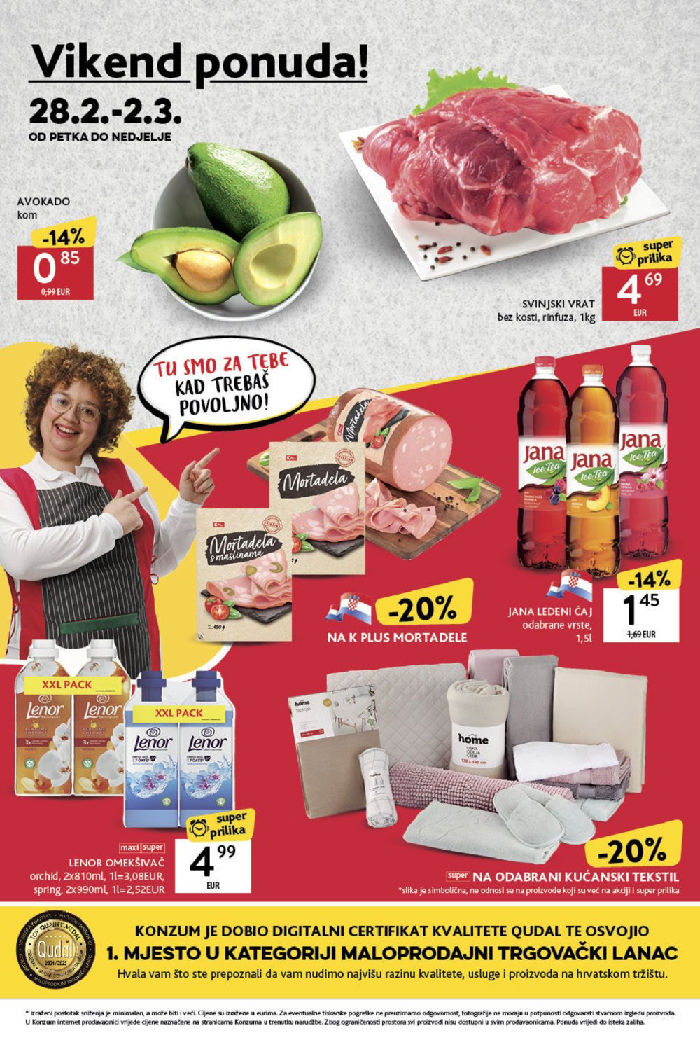 Konzum katalog Akcija 27.02.-05.03.2025.