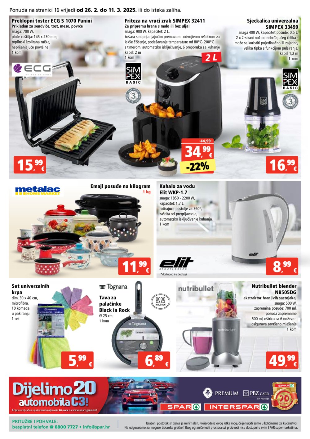 SPAR katalog Akcija 26.02.-04.03.2025.