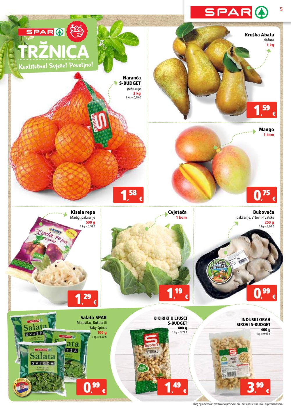 SPAR katalog Akcija 26.02.-04.03.2025.