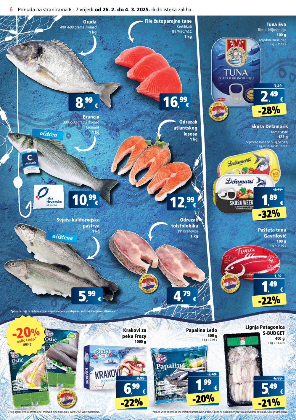 SPAR katalog Akcija 26.02.-04.03.2025.