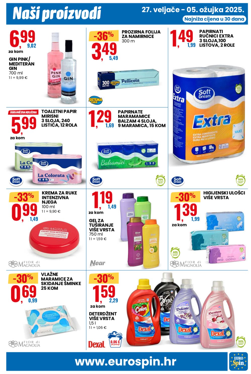 Eurospin katalog Akcija 27.02.-05.03.2025.