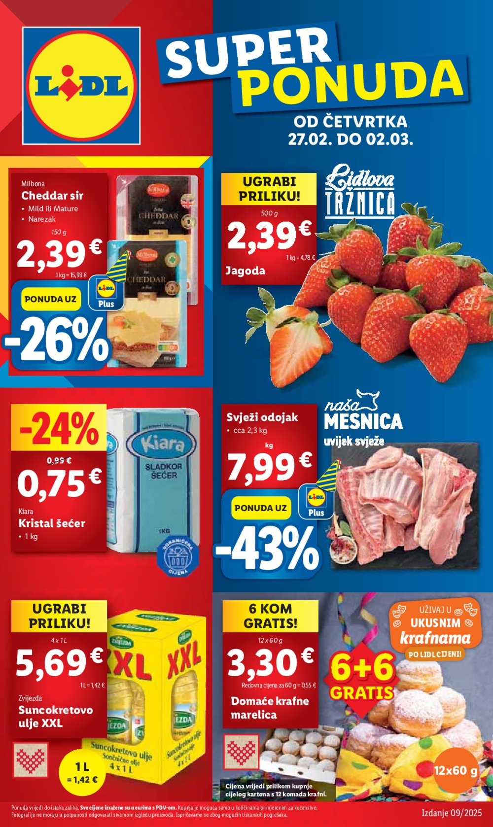 Lidl katalog Super ponuda od četvrtka 27.02.-02.03.2025.