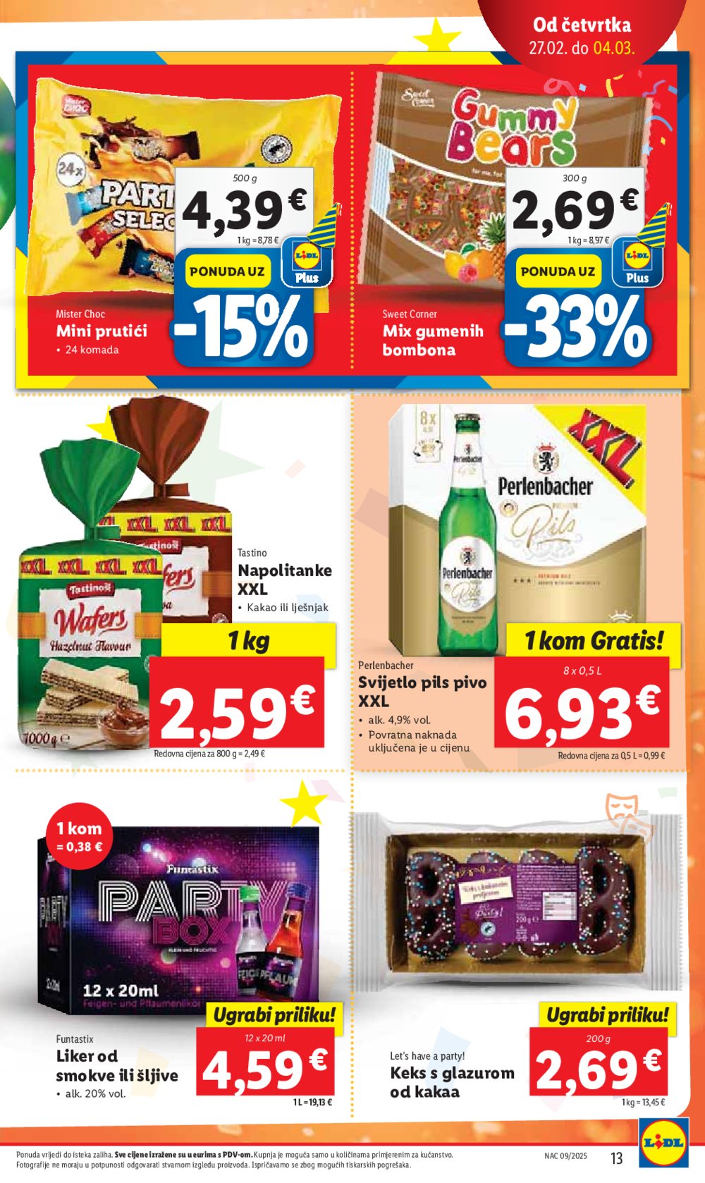 Lidl katalog Super ponuda od četvrtka 27.02.-02.03.2025.