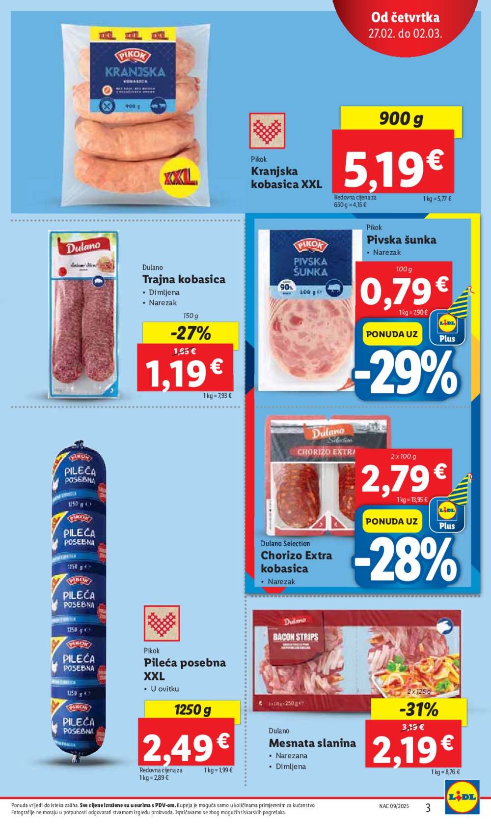 Lidl katalog Super ponuda od četvrtka 27.02.-02.03.2025.