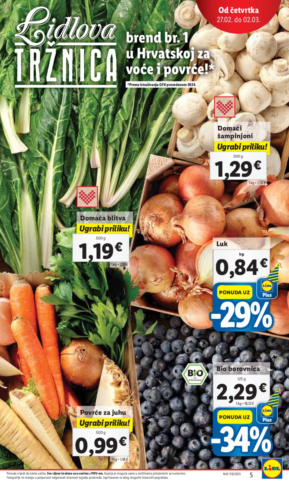 Lidl katalog Super ponuda od četvrtka 27.02.-02.03.2025.