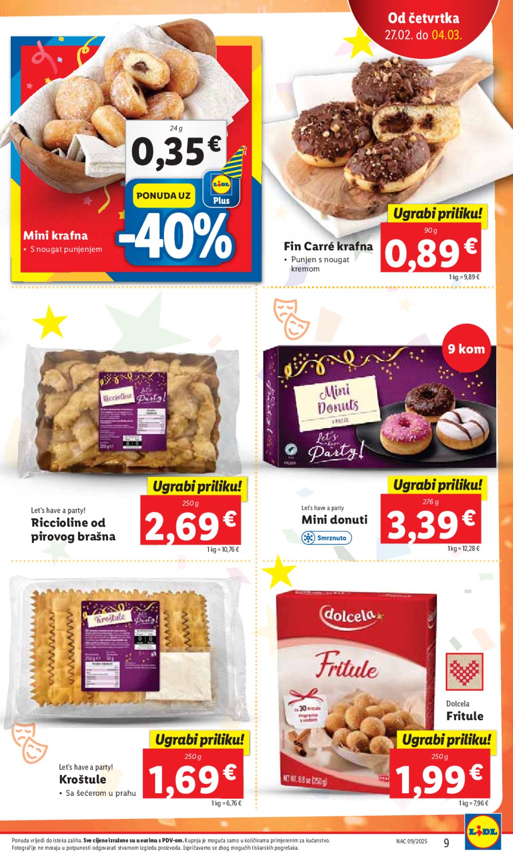 Lidl katalog Super ponuda od četvrtka 27.02.-02.03.2025.