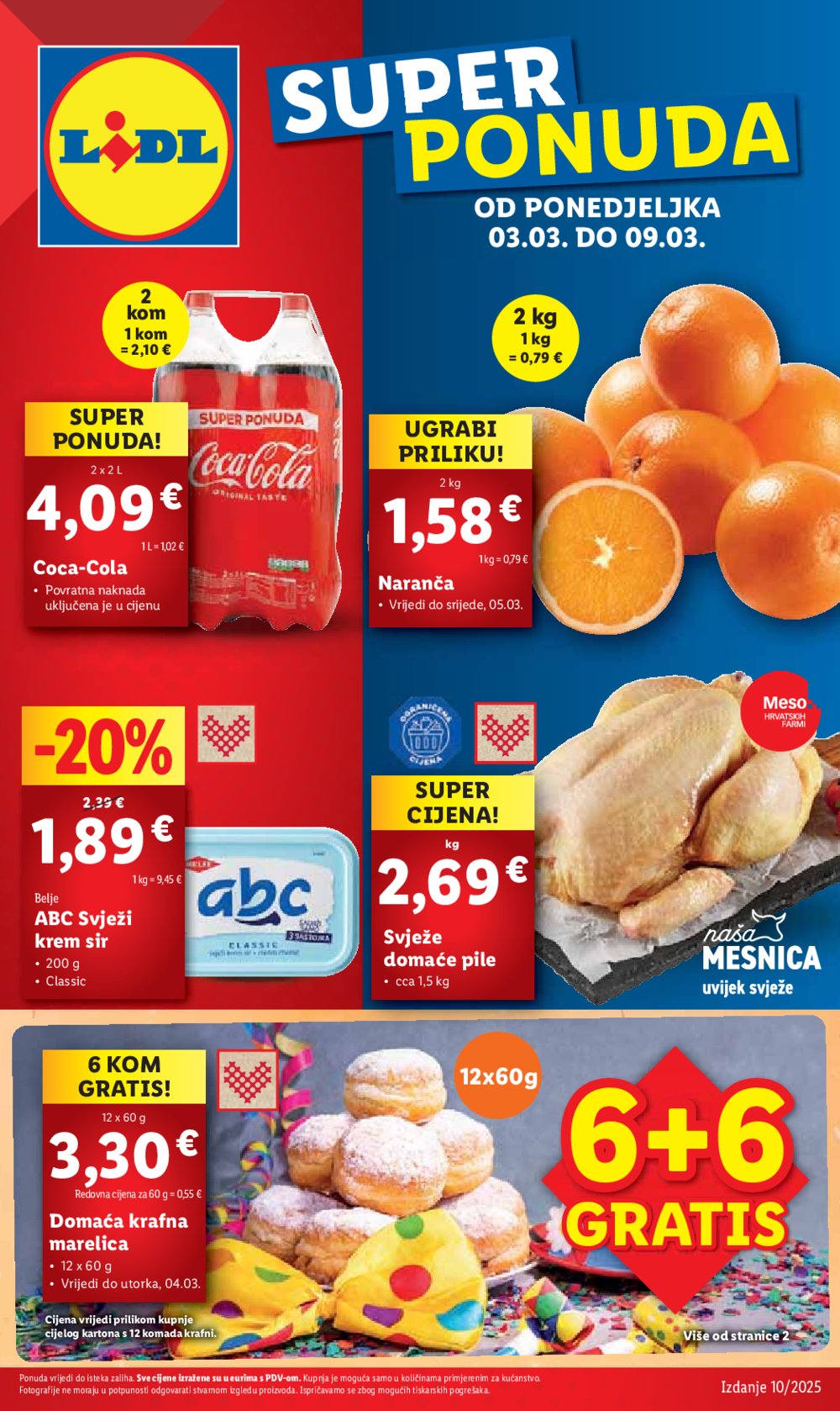 Lidl katalog Super ponuda od ponedjeljka 03.03.-09.03.2025.