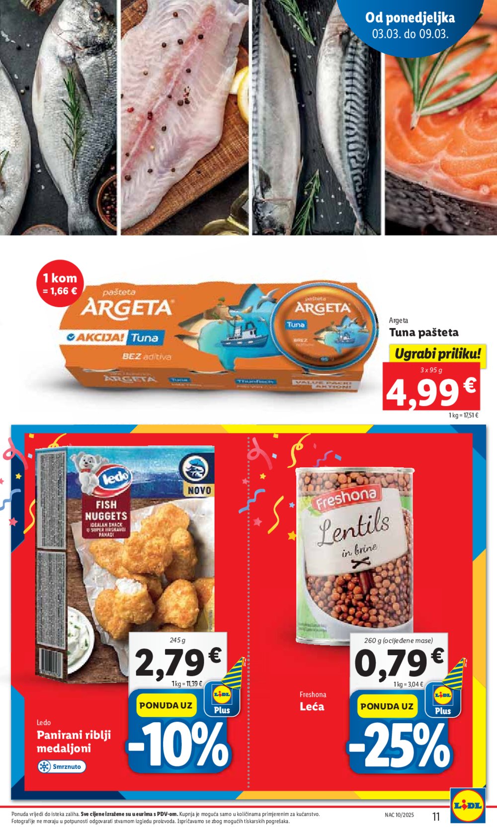 Lidl katalog Super ponuda od ponedjeljka 03.03.-09.03.2025.