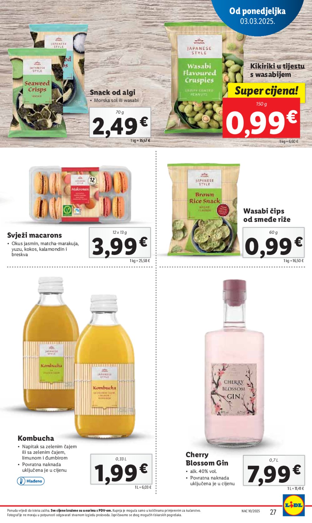 Lidl katalog Super ponuda od ponedjeljka 03.03.-09.03.2025.