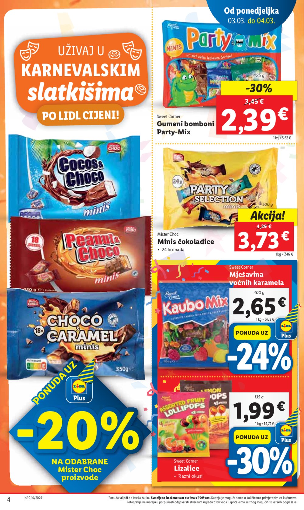 Lidl katalog Super ponuda od ponedjeljka 03.03.-09.03.2025.