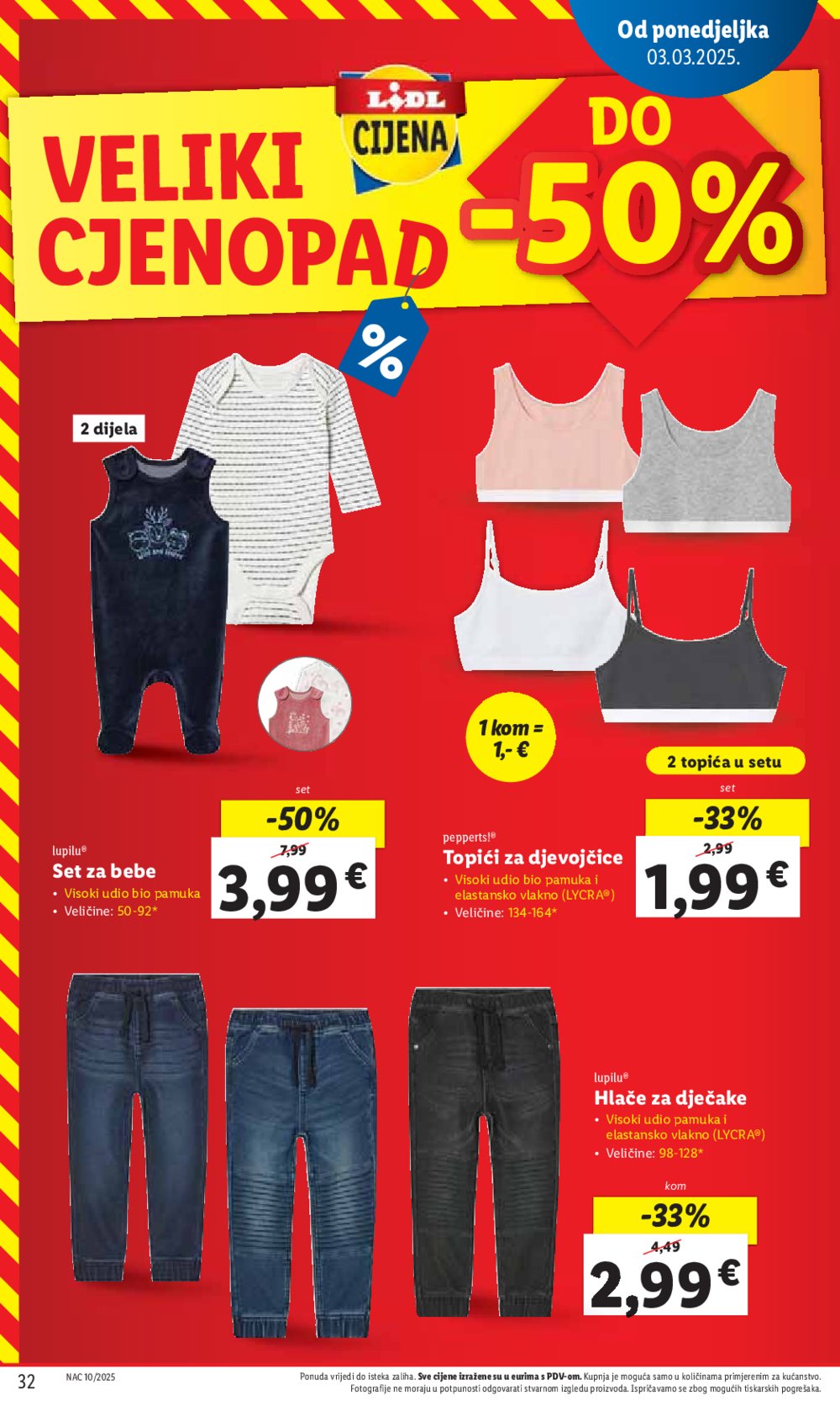 Lidl katalog Super ponuda od ponedjeljka 03.03.-09.03.2025.