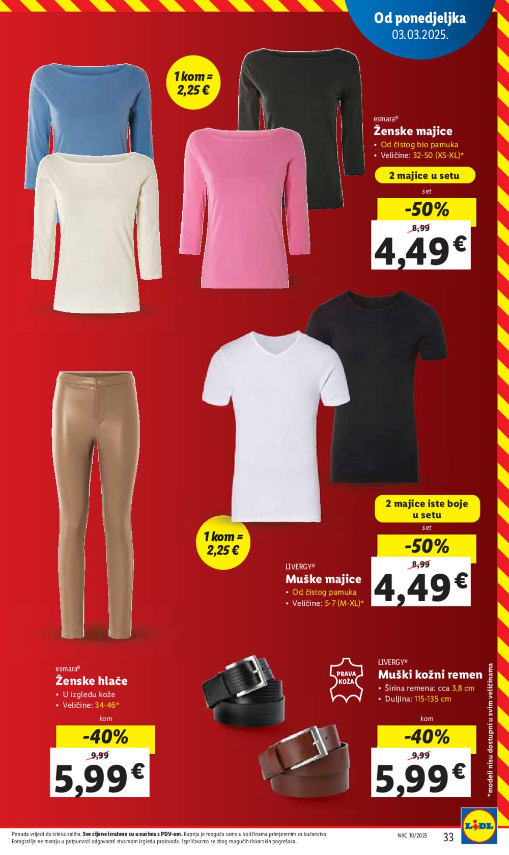 Lidl katalog Super ponuda od ponedjeljka 03.03.-09.03.2025.