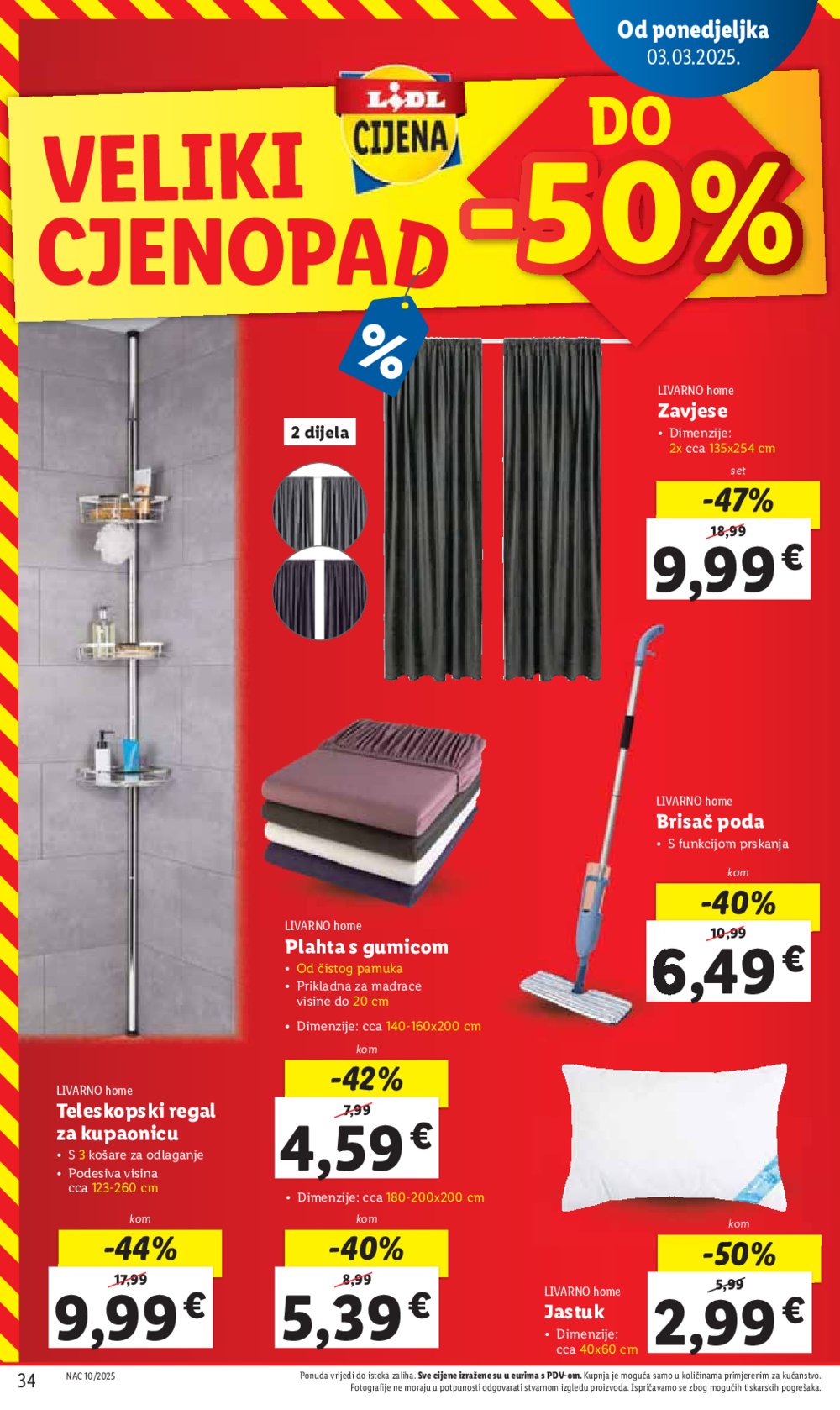 Lidl katalog Super ponuda od ponedjeljka 03.03.-09.03.2025.