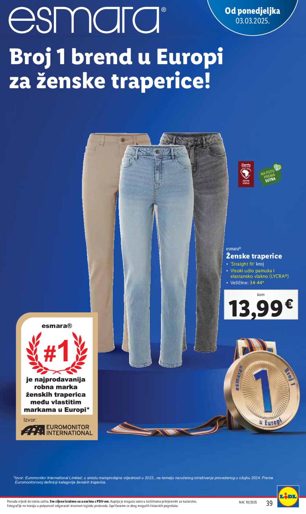 Lidl katalog Super ponuda od ponedjeljka 03.03.-09.03.2025.