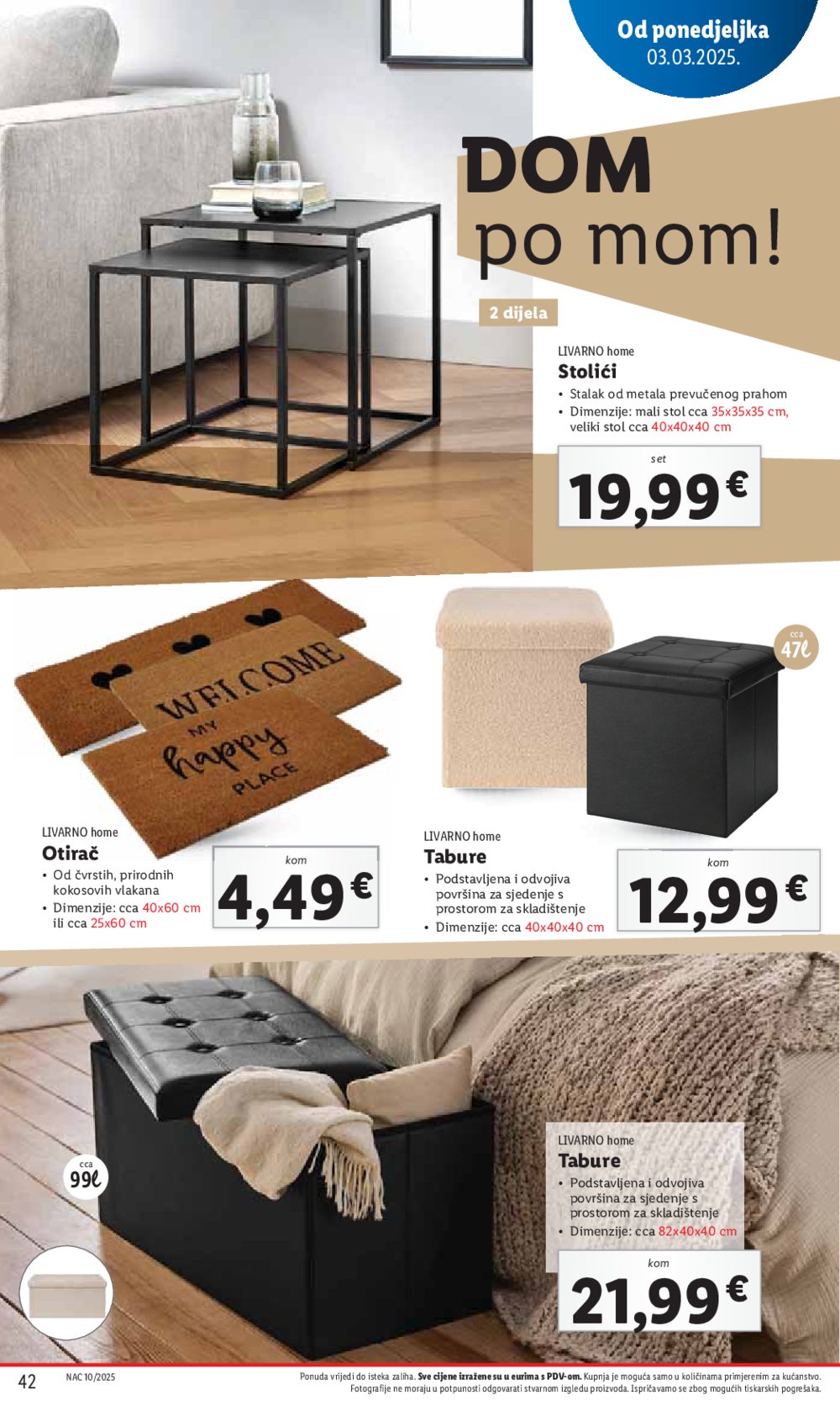 Lidl katalog Super ponuda od ponedjeljka 03.03.-09.03.2025.