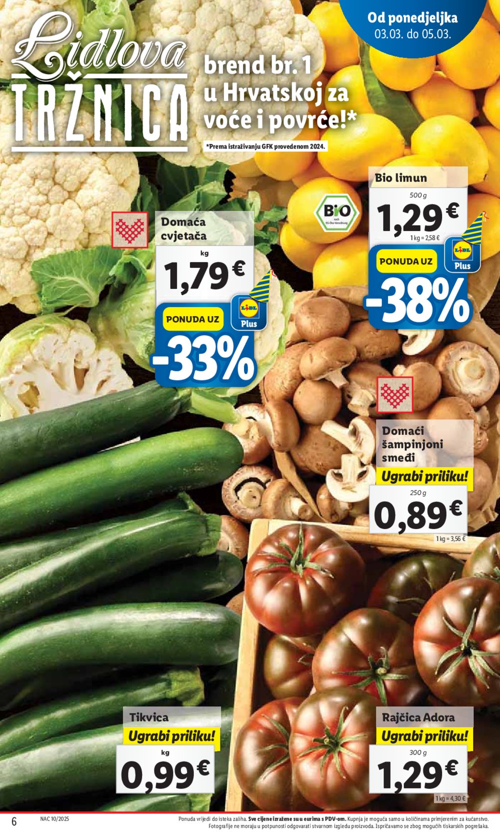 Lidl katalog Super ponuda od ponedjeljka 03.03.-09.03.2025.