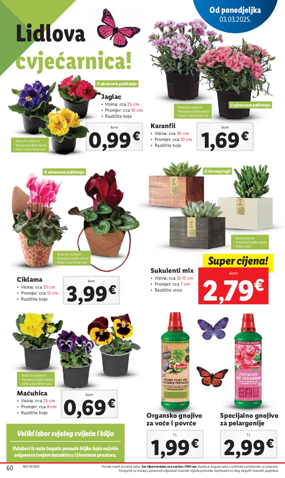 Lidl katalog Super ponuda od ponedjeljka 03.03.-09.03.2025.