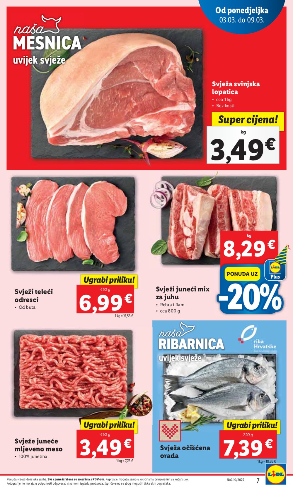 Lidl katalog Super ponuda od ponedjeljka 03.03.-09.03.2025.