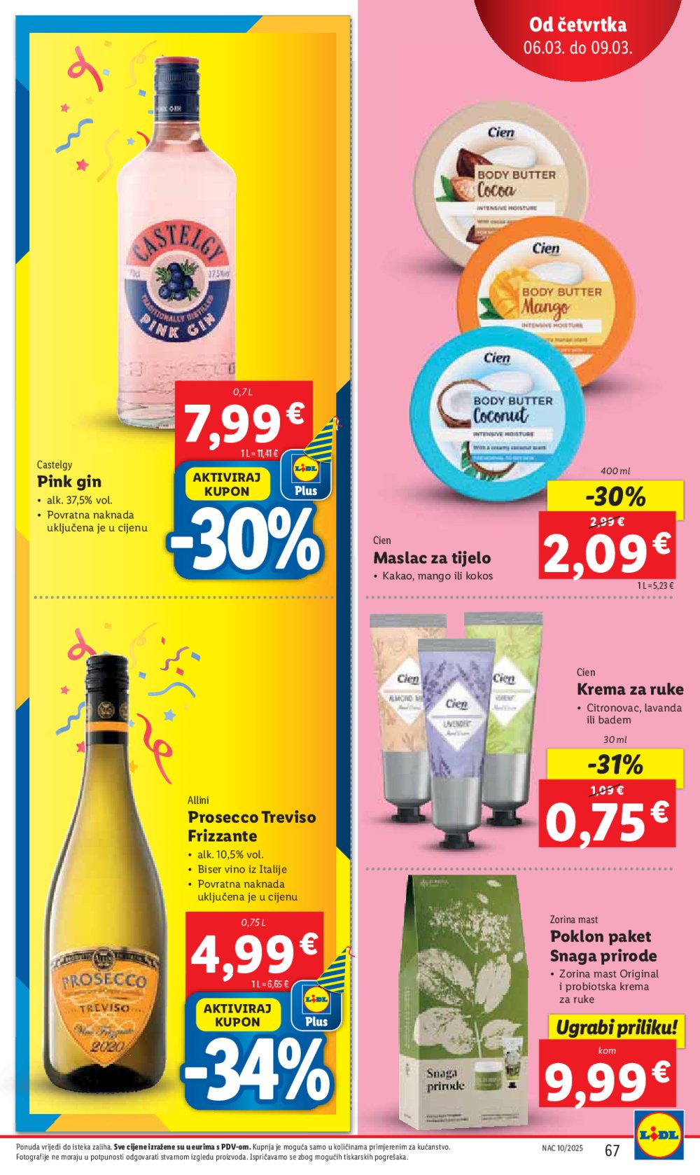 Lidl katalog Super ponuda od ponedjeljka 03.03.-09.03.2025.