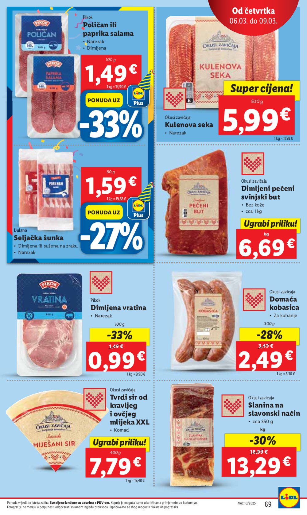 Lidl katalog Super ponuda od ponedjeljka 03.03.-09.03.2025.