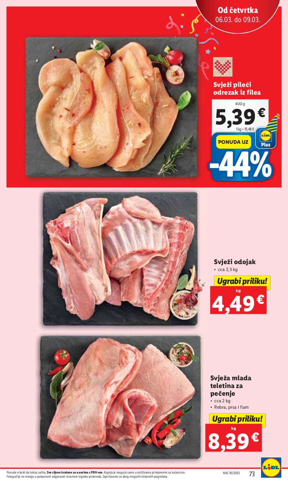 Lidl katalog Super ponuda od ponedjeljka 03.03.-09.03.2025.