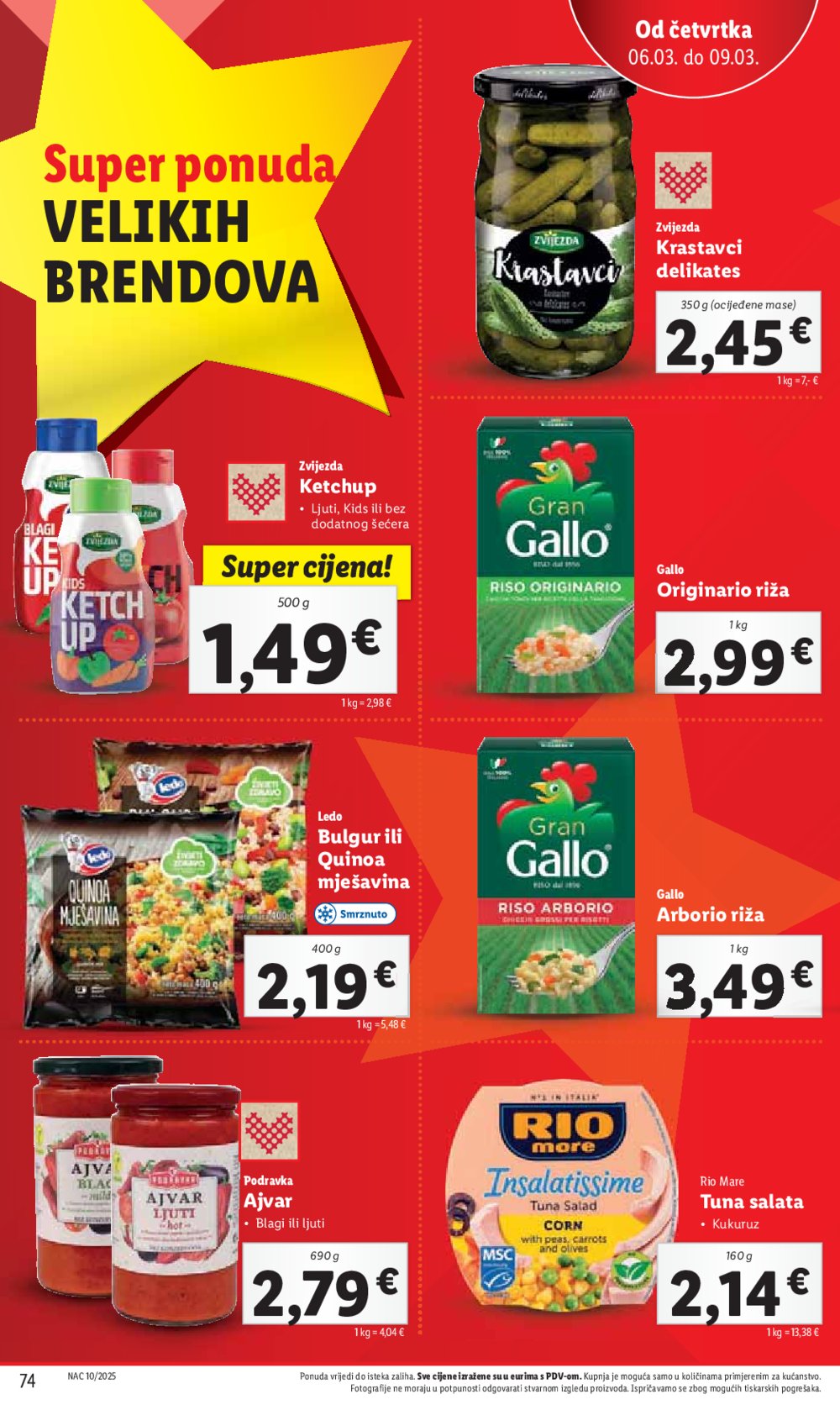 Lidl katalog Super ponuda od ponedjeljka 03.03.-09.03.2025.