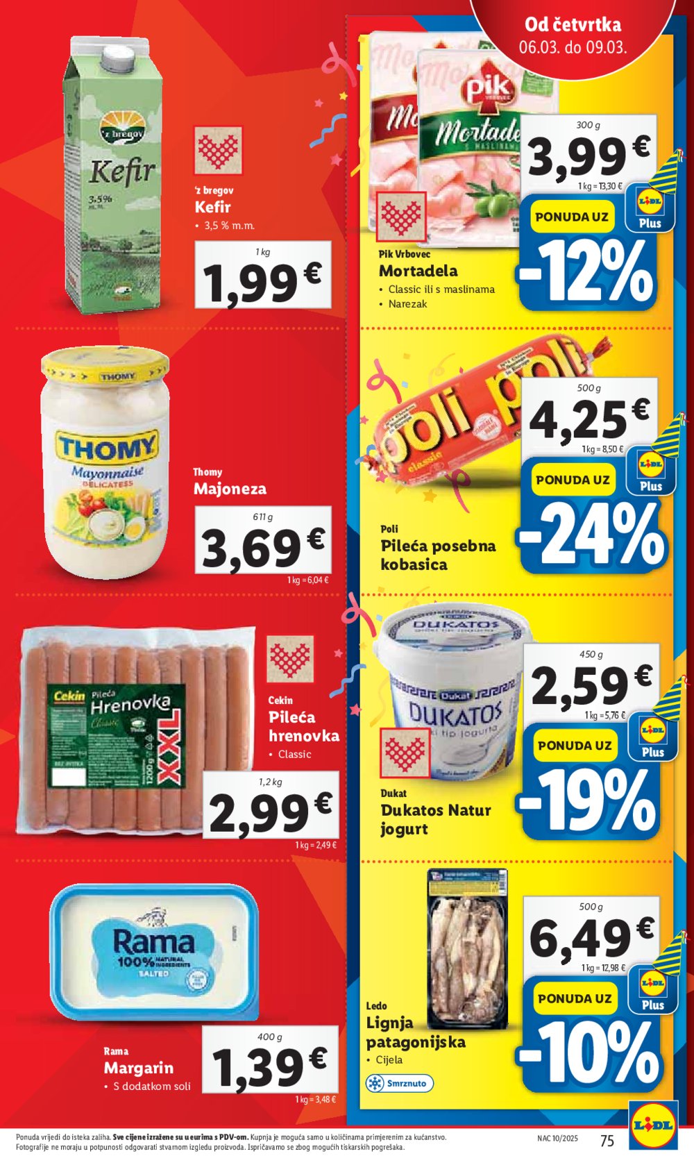 Lidl katalog Super ponuda od ponedjeljka 03.03.-09.03.2025.