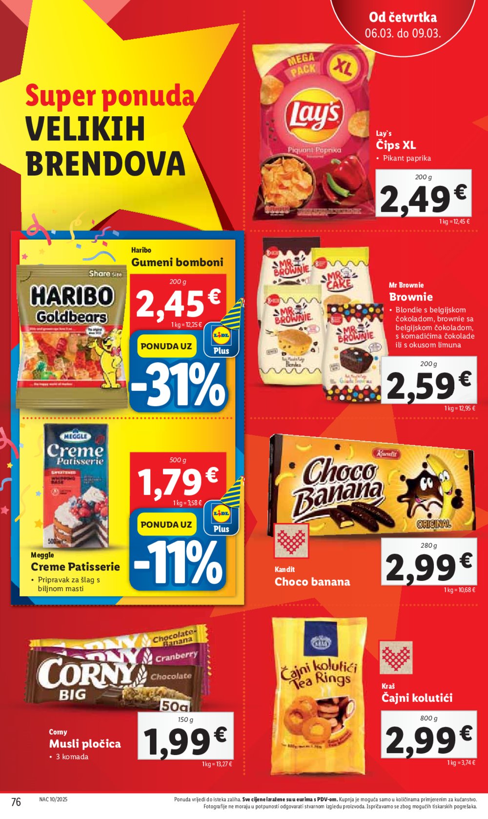 Lidl katalog Super ponuda od ponedjeljka 03.03.-09.03.2025.